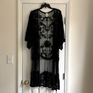 Time and Tru Lace Cardigan. NWT
